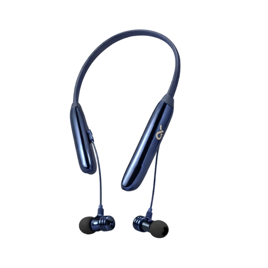 Neckband Earphones – Blue| Magnetic On/Off